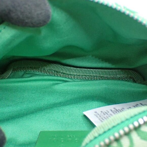 NWT Gucci GG logo-jacquard belt bag-green - Picture 9 of 10